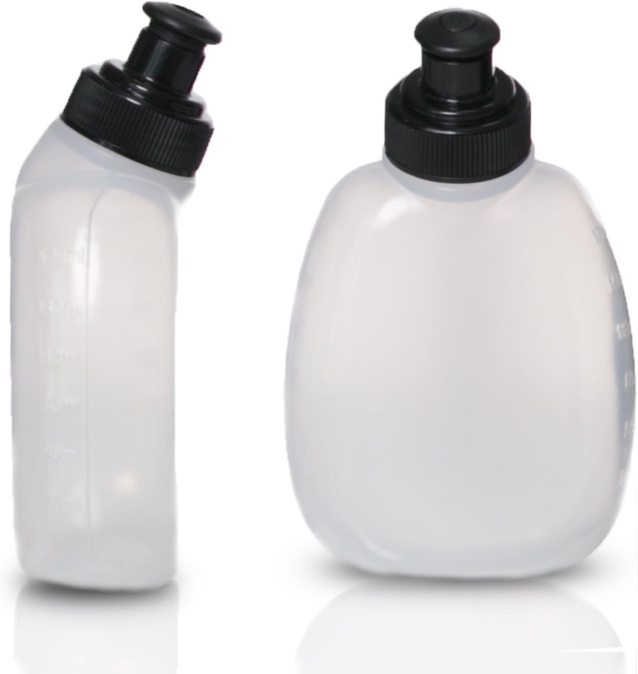 2x 10 oz BPA Free Water Bottles for the Running Hydration Belt w/Touch Screen Co...