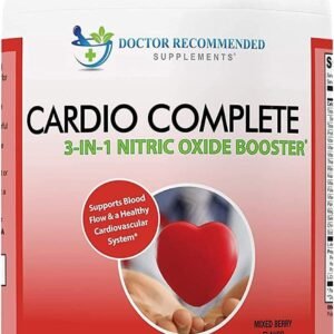 Cardio Complete - Heart Health Support Powder Supplement - 3-in-1 Nitric Oxide B...