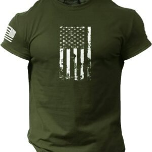 4th of July Shirts for Men Big and Tall American Flag Patriotic T-Shirts Short S...