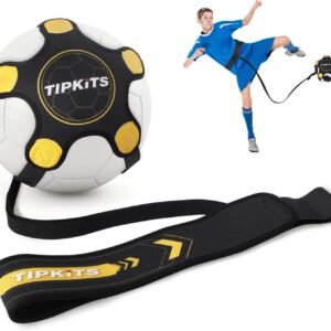 Soccer Training Equipment for Kids Adults, Solo Soccer Trainer Belt, with Upgrad...