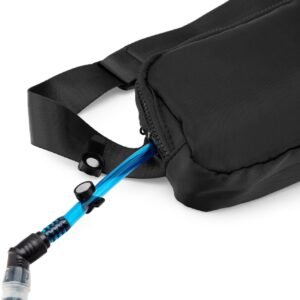 Kenai Hydration Fanny Pack with Bladder, 17oz BPA-Free, Hands-Free Design, Secur...