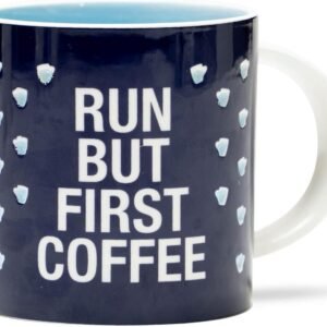 Gone For a Run Run but First Coffee Porcelain Mug | Running Coffee Mug Multiple ...