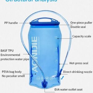 AONIJIE Leakproof Water Reservoirs for Backpacks/Running Vest Pack - 1L / 2L / 3...