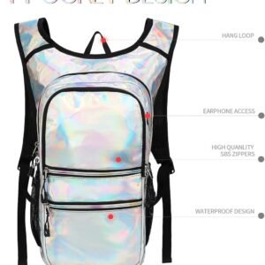 Hydration Pack, Water Backpack with 3L Hydration Bladder Lightweight Insulation,...