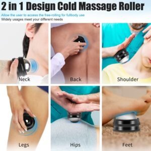 Cold Massage Roller Ball,Manual Massage Ball Roller for Ice and Heat Therapy,Dee...