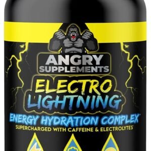 Angry Supplements Electro Lightning Energy Hydration Complex Electrolyte Tablets...