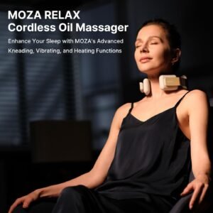 Neck Massager for Pain Relief Deep Tissue, Essential Oil Shiatsu Vibrating Neck ...