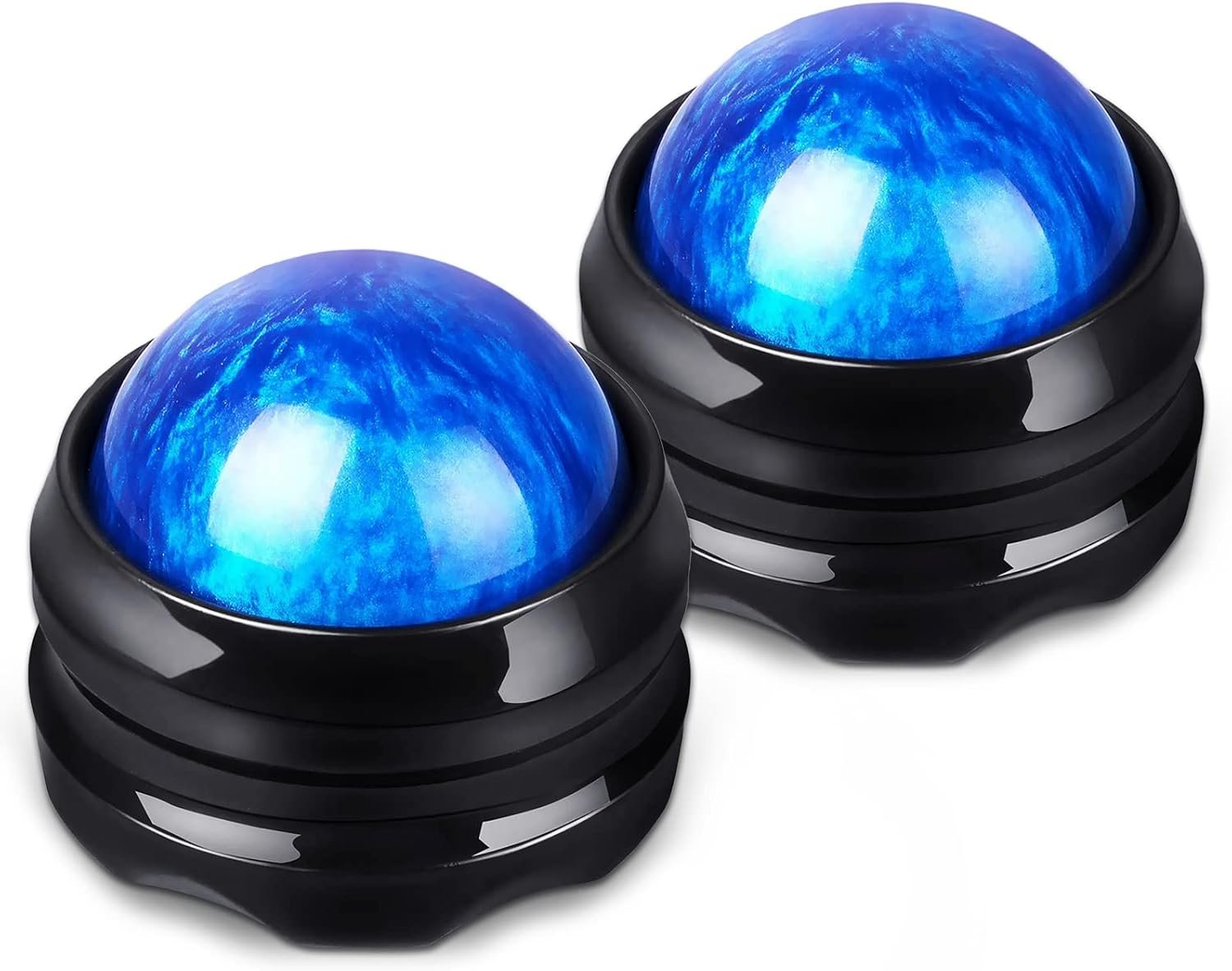 2-Pack Manual Massage Balls, Roller Back Massager Great for Relax, Deep Tissue M...