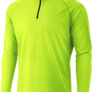 TSLA Men's 1/4 Zip Pullover Long Sleeve Shirt, Quick Dry Performance Running Top...