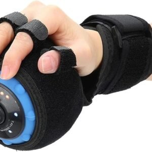 Electric Hand Massage Ball Hot Compress Stroke Hemiplegia Finger Rehabilitation ...