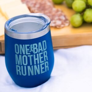 Gone For a Run Running Insulated Stainless Steel Wine Tumblers | Mother Runner