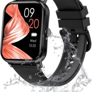 Activity Tracker,Smartwatch with Heart Rate&Blood Press Monitor, 1.85'' Color Sc...