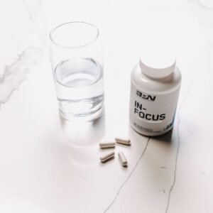 BARE PERFORMANCE NUTRITION BPN in-Focus Brain Supplement for Memory & Focus Caff...