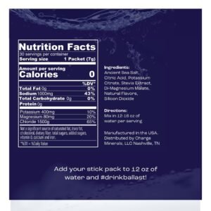 Ballast Zero-Sugar Electrolytes - Citrus Lime - Hydration Powder | Keto & Paleo ...