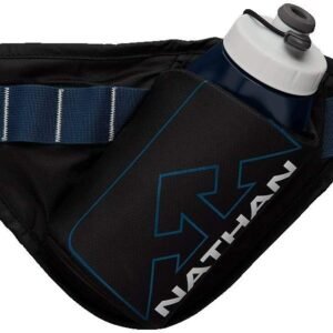 Nathan Hydration Waist Pack with Storage Pocket & Run Flask 22oz Adjustable Belt...