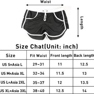 Rexcyril Men's Running Workout Bodybuilding Gym Shorts Athletic Sports Casual Sh...