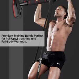 Resistance Bands,Long Exercise Bands for Men & Women Home Gym - Premium Training...