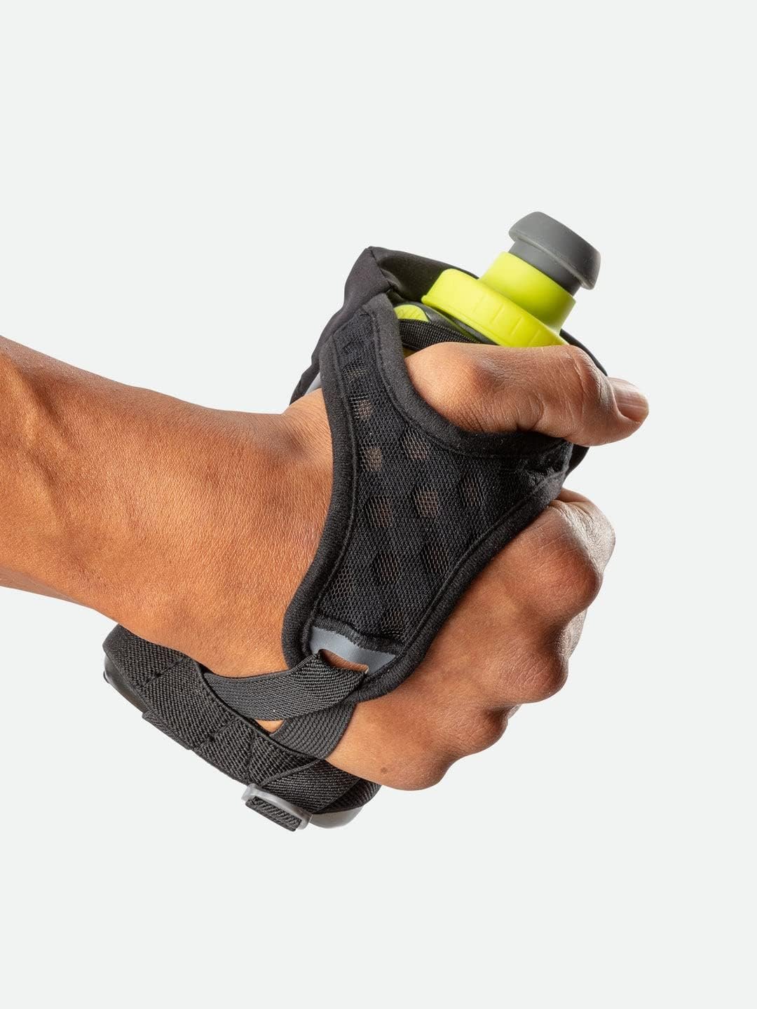 Nathan, Black/Finish Lime, Quick Squeeze, 12oz