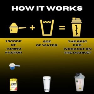 Amino Factor Instantized BCAAs, Gushing Gummy, 30 Servings - Sugar Free Branched...