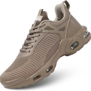 Kapsen Men's Air Running Shoes Lightweight Breathable Walking Shoes Non Slip Fas...