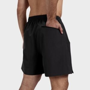 3 Pack Men's Athletic Running Shorts 5 Inch Gym Workout Shorts Quick Dry Active ...