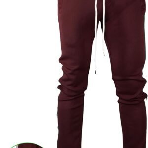 SCREENSHOT-Track Pants S41700 Mens Premium Slim Fit Athletic Fitness Fashion Urb...