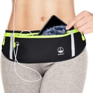 Slim Running Belt Fanny Packs for Women & Men, Waist Pack Runners Bag Money Belt...