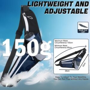 Fanny Pack with Water Bottle Holder Running Hydration Belt for Men Women Adjusta...