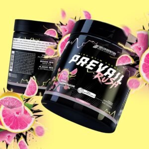 Cutler Nutrition High Stim Pre Workout Powder Prevail Rush Preworkout for Men & ...