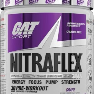 GAT SPORT, Nitraflex Advanced Pre-Workout Powder, Increases Blood Flow, Boosts S...