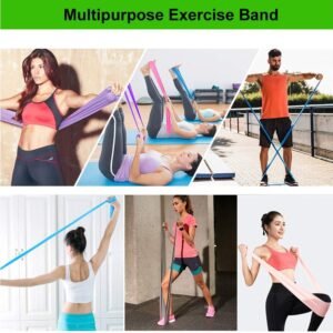 Resistance Bands, Elastic Exercise Bands for Working Out, Physical Therapy, Reco...