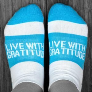 Gone For a Run Inspirational Socks for Women | Notes to Self, Affirmation, Fun R...