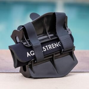 Aquatic Resistance Fins | Increase Drag for Strength & Toning | Pool Fitness Wat...