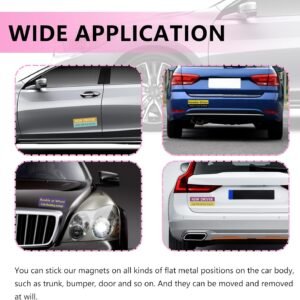 4PCS Student Driver Magnet for Car,Removable Strong Magnetic New Driver Magnet f...