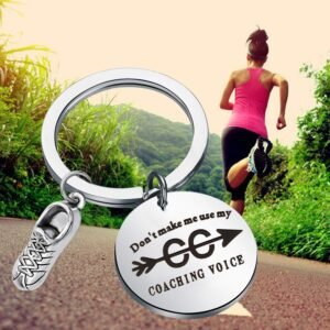 BAUNA Marathon Runner Keychain Cross Country Running Gifts Don’t Make Me Use My ...