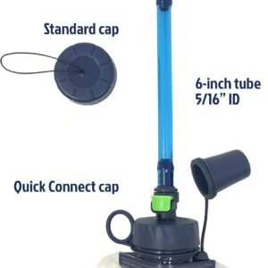 Mazama Universal Fit Accessory Kit for Soft Collapsable Water Bottles Quick Conn...