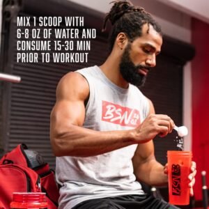 BSN N.O.-XPLODE Vaso Pre Workout Powder with 8g of L-Citrulline and 3.2g Beta-Al...