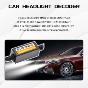 2PCS 9006/9005/9012 LED Headlight Canbus Decoder, Car Warning Error Decoder Canc...