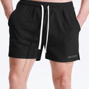 NELEUS Men's 7 inch Running Shorts Athletic Gym Workout Shorts with Pockets
