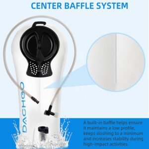 Hydration Bladder, 1.5L 2L 3L Water Bladder for Hiking Backpack, BPA-Free & Tast...