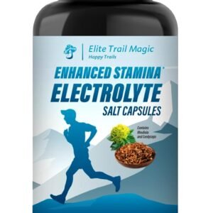 Elite Trail Magic Enhanced Stamina and Endurance Electrolytes Salt Capsules Cord...