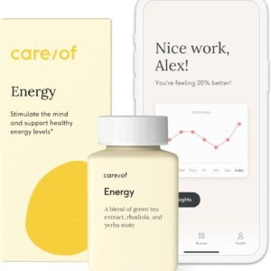 Care/of Natural Energy Supplements for Fatigue Vitamins for Energy and Tiredness...