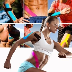 Kinesiology Tape Pro Athletic Sports (20 Precut Strips) Waterproof Breathable At...