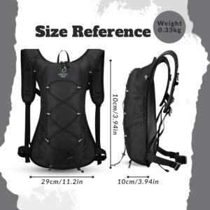 Hydration Pack with 2L Water Bladder - Includes Storage Compartments - Ideal for...