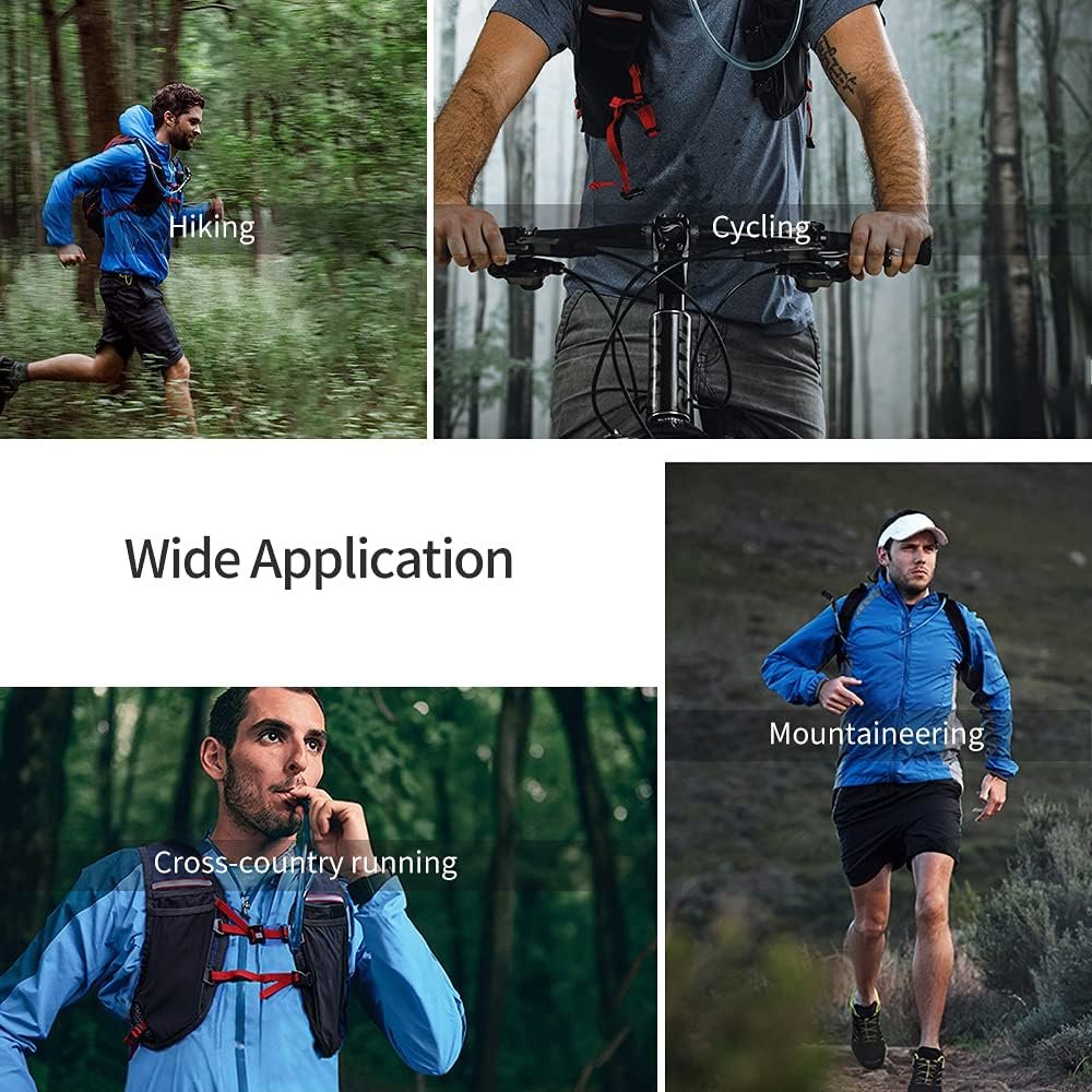 1/2/4/8 Pack Hydration Bladder, 1.5L/2L/2.5L/3L Water Reservoir, Leakproof Water...