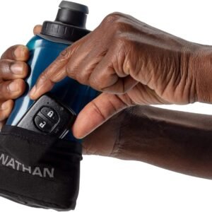 Nathan Running Handheld 12oz and Insulated. No-Grip Adjustable Hand Strap. Refle...