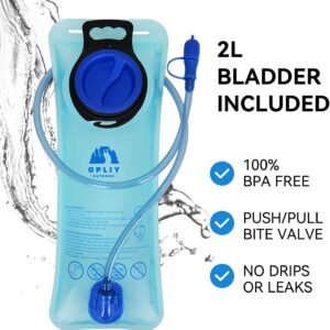 Hydration Pack,Hydration Backpack with 2L Hydration Bladder Lightweight Running ...