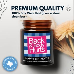 Funny Happy Birthday Candle, Gifts for Women & Men, Birthday Surprise Box, Birth...