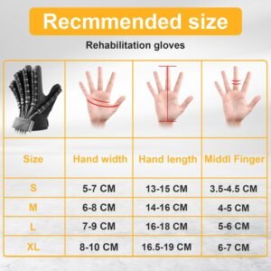 Heated Rehabilitation Robot Gloves Hand Rehabilitation For Stroke Patients Finge...