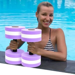 NEAGLORY 5 Pieces Water Aerobics Set Aquatic Exercise Set Pool Fitness Equipment...